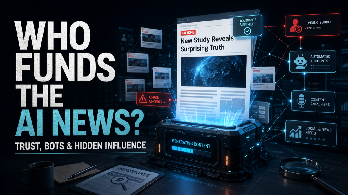 An AI “News” Site Targeted AI Critics. The Money Trail Leads Close to OpenAI